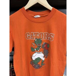 Vintage 1987 Florida Gators Stomp Georgia Bulldogs Graphic T Shirt Size Large